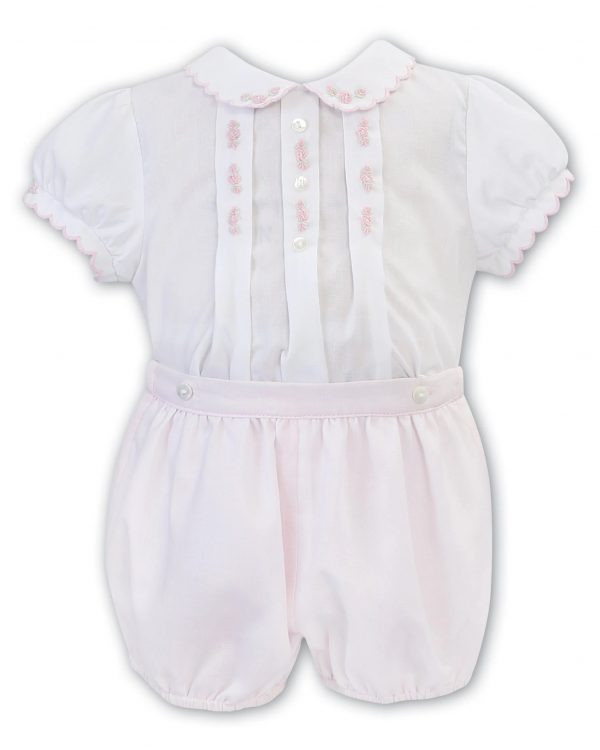 Sarah Louise pink blouse bloomers set C4500