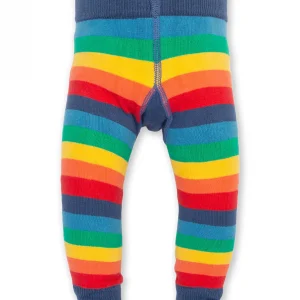 Rainbow Caterpillar Knit Leggings by Kite