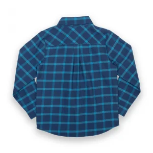 Check shirt navy by kite