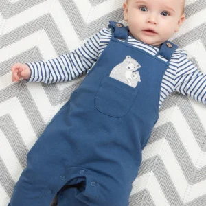 snuggle bear dungarees by Kite