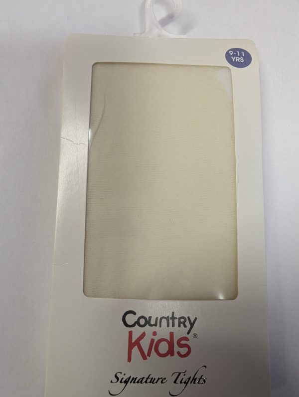 ivory sheer tights by Country Kids