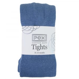 Cornflower blue tights by Pex