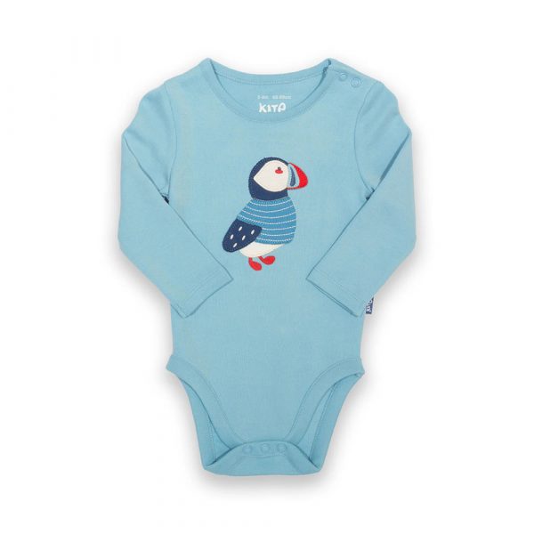 puffin bodysuit by Kite