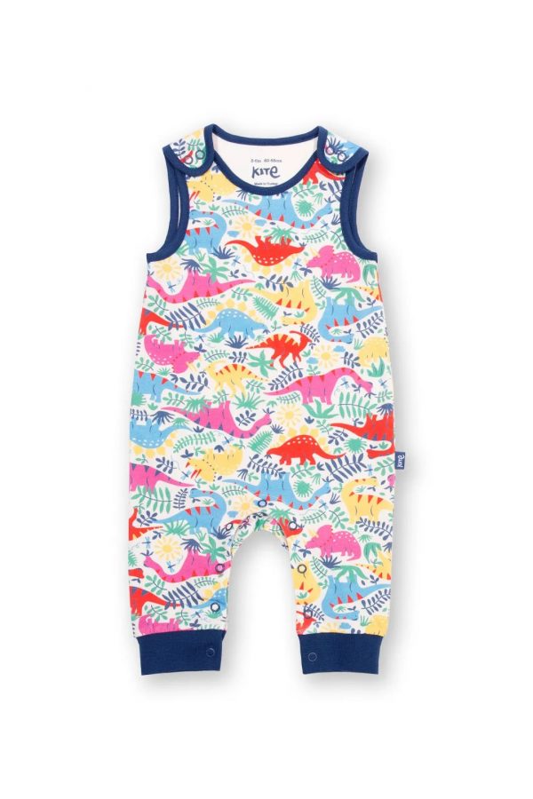 dino day dungarees 8827 by kite