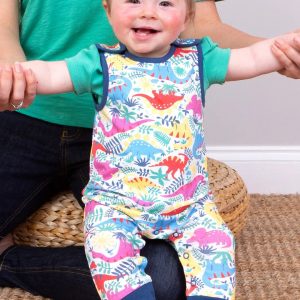 dino day dungarees 8827 by kite