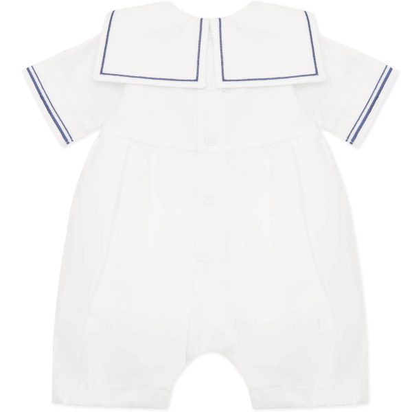 Jaden sailor romper and Hat by Emile et Rose