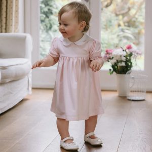 Jemima pink girls summer dress by Emile et Rose