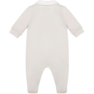 Jesse Stone Unisex Front Opening Babygrow and Hat by Emile et Rose